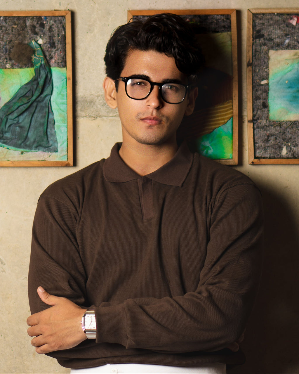 Mocha Rib Knit Pullover