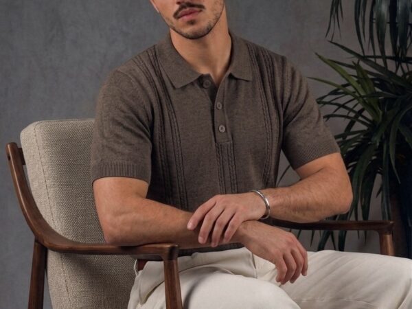 Espresso Knit Polo